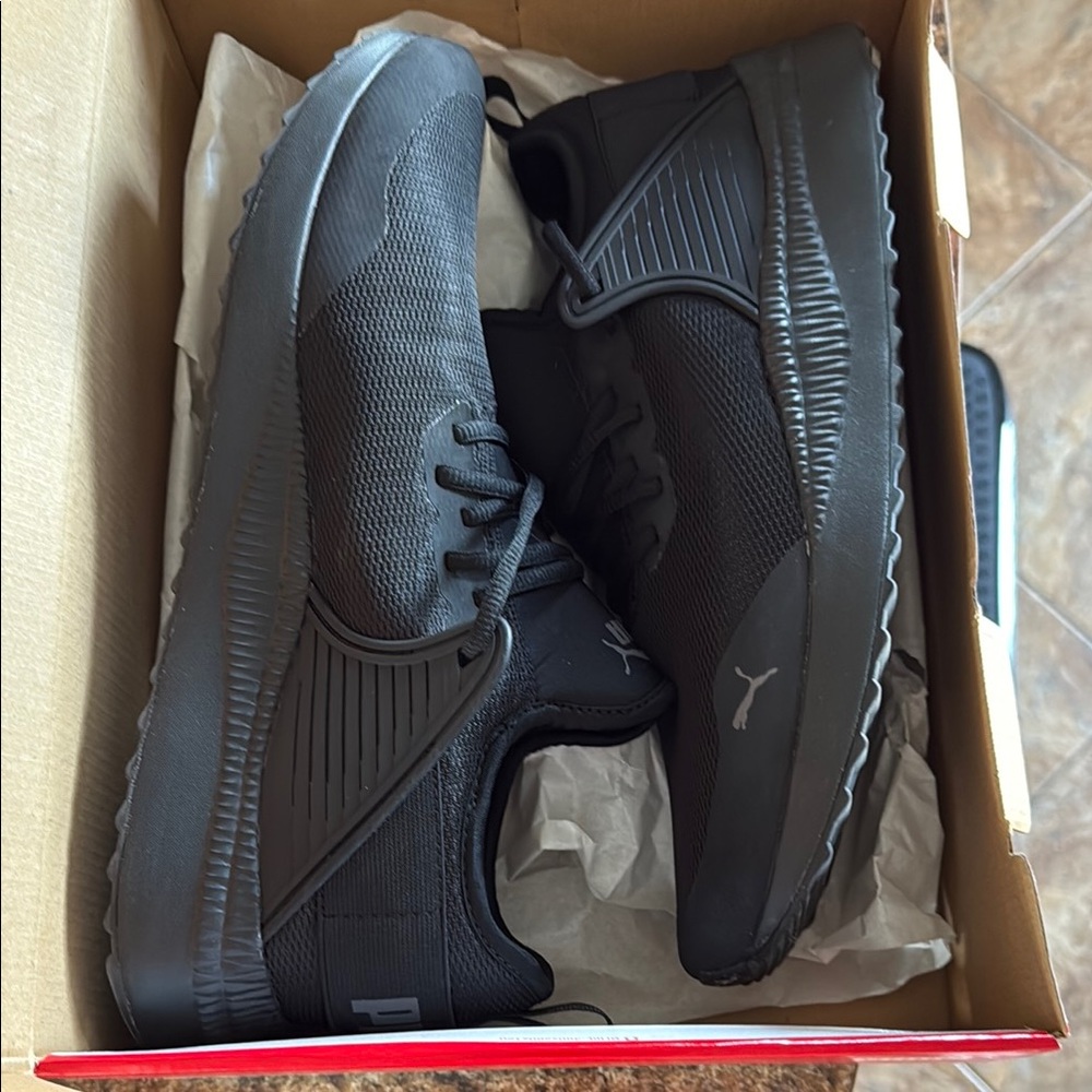 Puma Men's Black Athletic Shoes